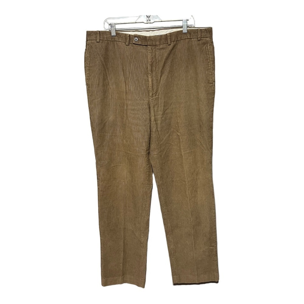 Lauren Ralph Lauren Classic Fit Corduroy Trouser Pant Brown Cotton Men’s 40X34